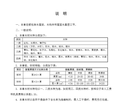 柳桉木的定額分類及其木材特性概述